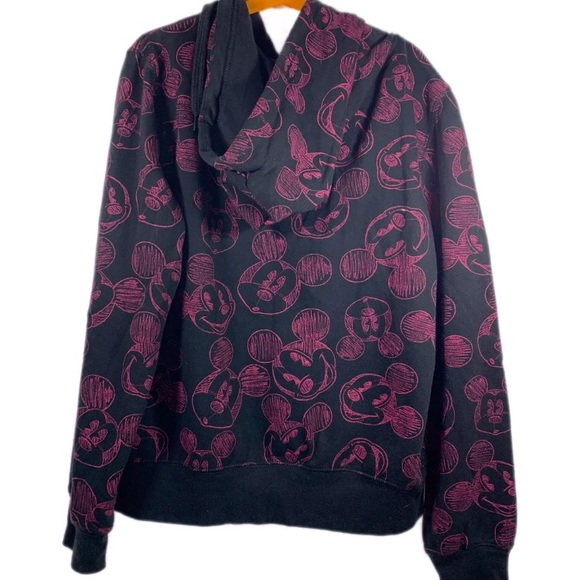 SOLD Disney Soft Zip Up Hoodie Mickey Mouse - Picture 8 of 8